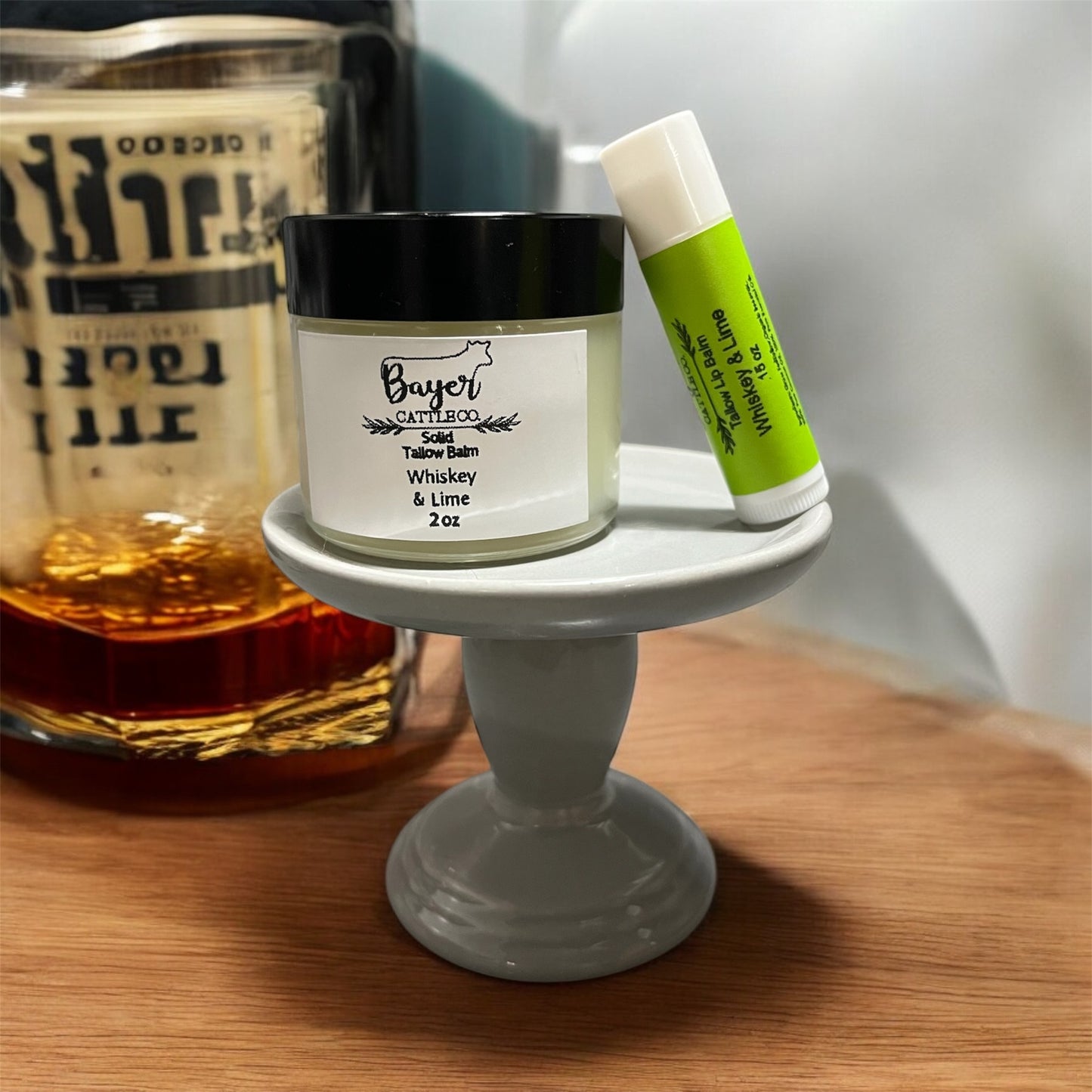 Solid Tallow Balm - Whiskey & Lime