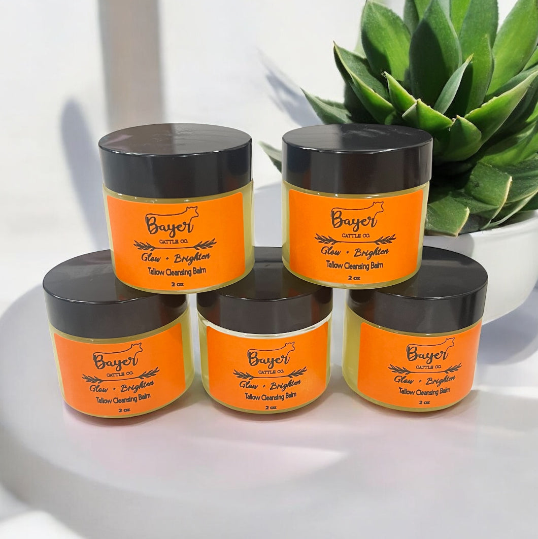 Glow + Brighten Cleansing Balm, 2oz