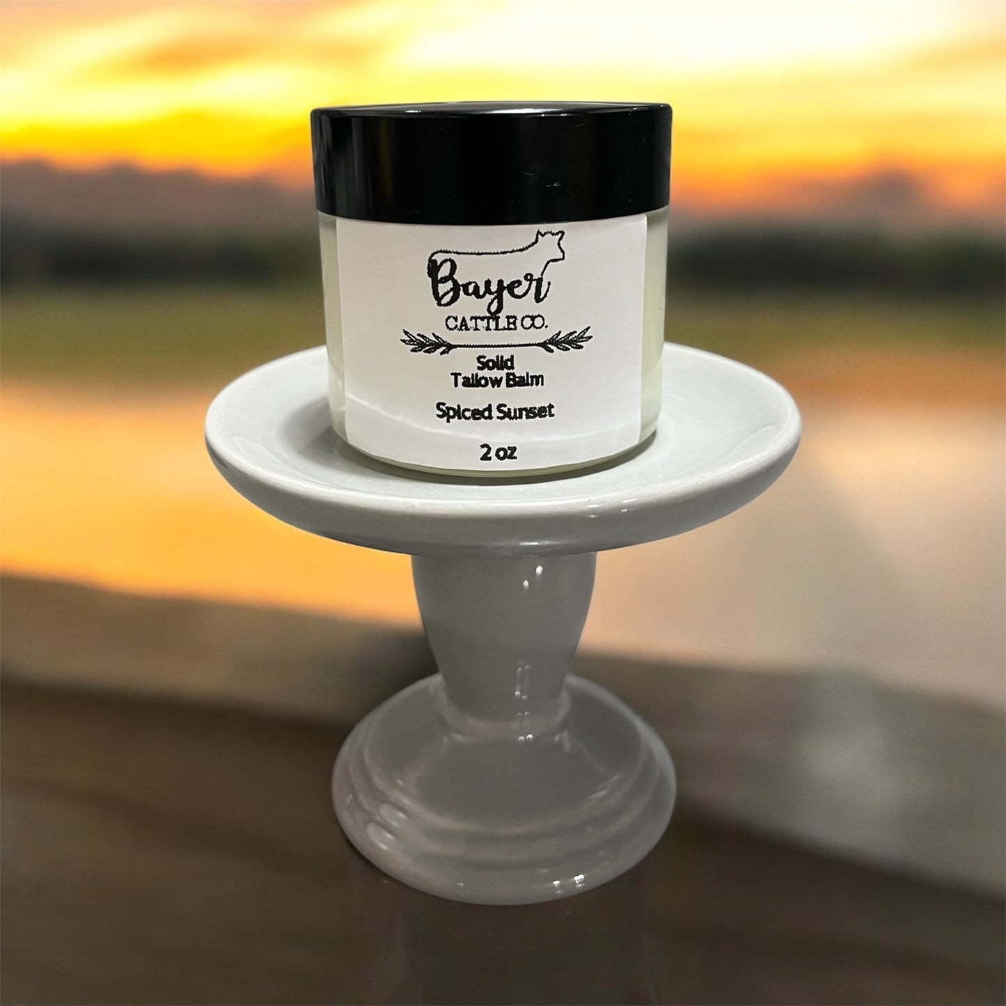 Solid Tallow Balm - Spiced Sunset