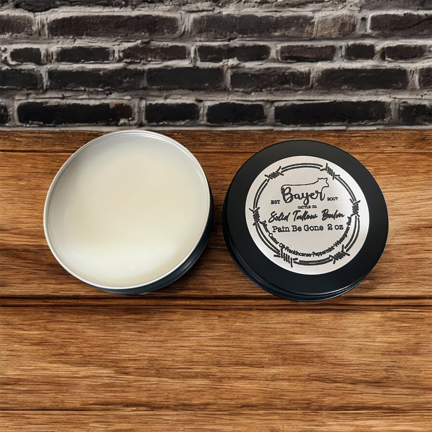 Pain Be Gone – Solid Tallow Balm 2oz