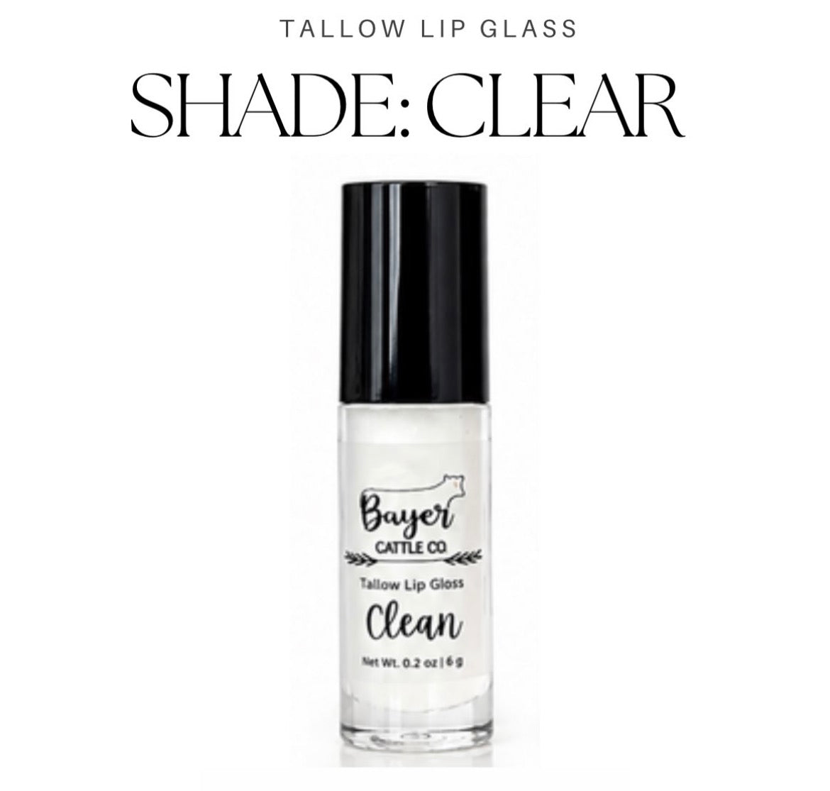 Makeup | Tallow Lip Glass