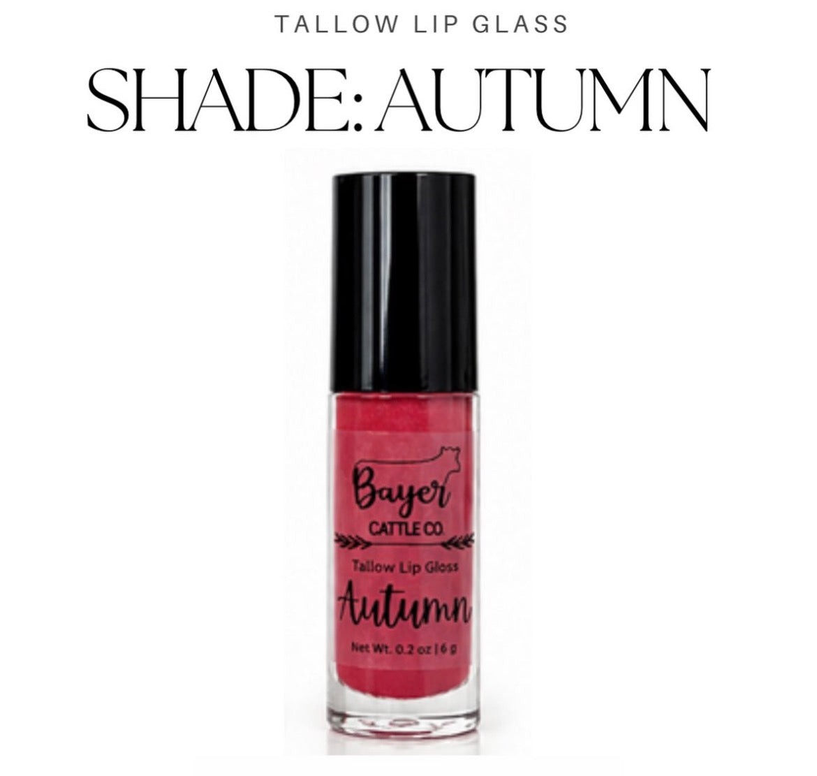 Makeup | Tallow Lip Glass