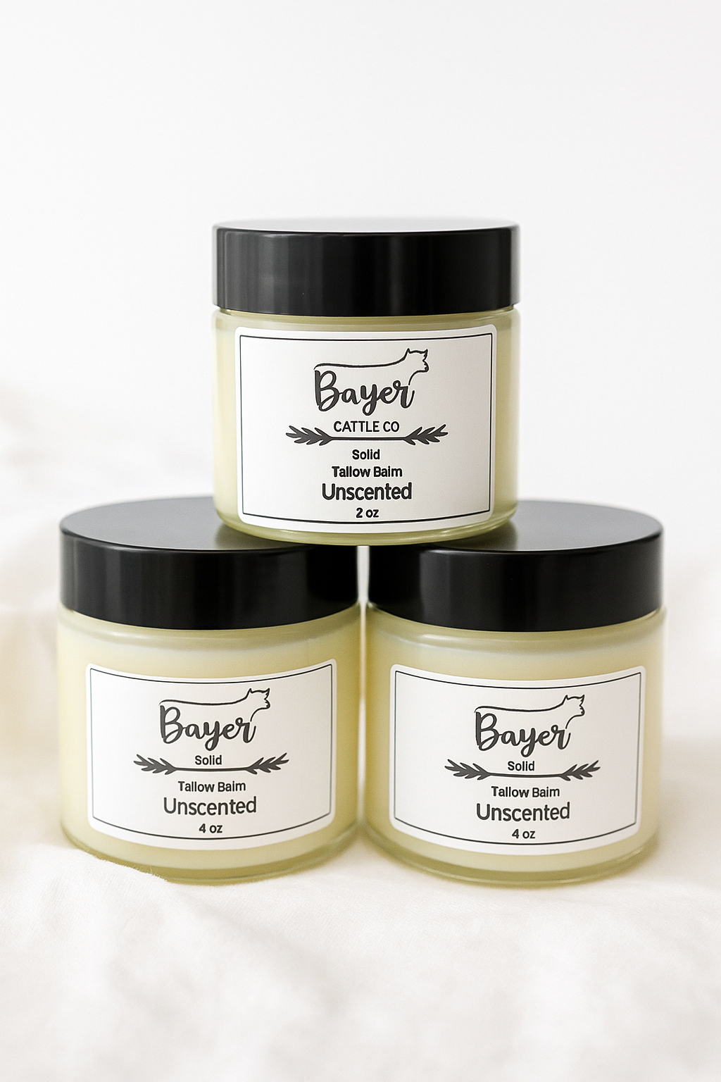 Solid Tallow Balm - Unscented