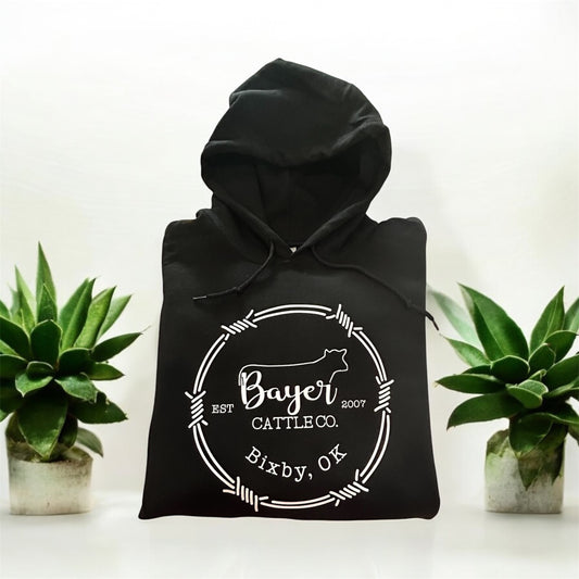 Bayer Cattle Co Hoodie