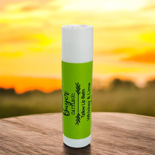 Tallow Lip Balm - Whiskey & Lime