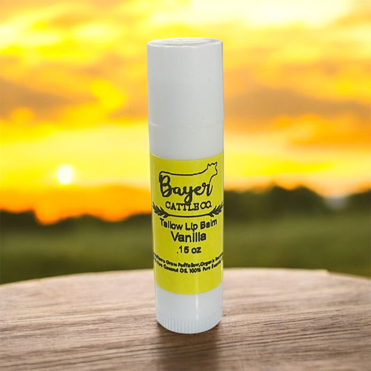 Tallow Lip Balm - Vanilla