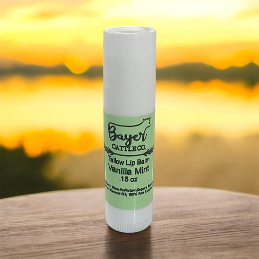 Tallow Lip Balm - Vanilla Mint