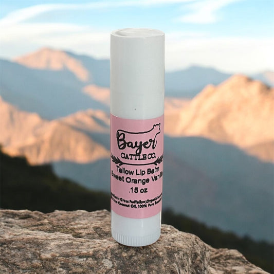 Tallow Lip Balm - Sweet Orange Vanilla
