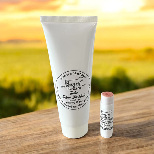 Tinted Tallow Sunblock Combo