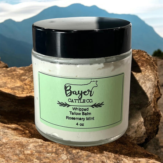 Whipped Tallow Balm - Rosemary Mint